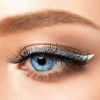 Beautiful woman's eyeliner