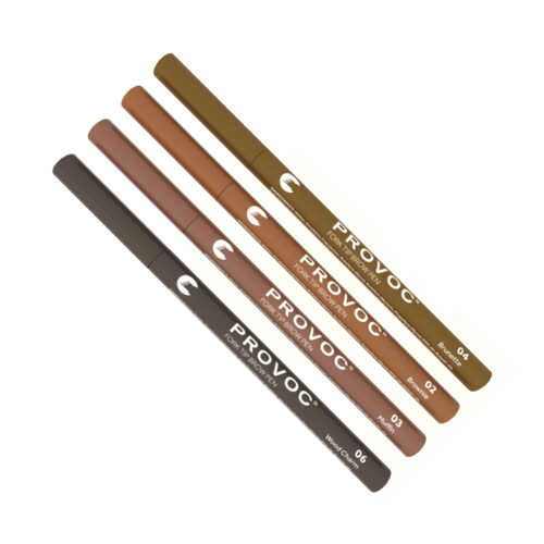 Forktip eyebrow pencils