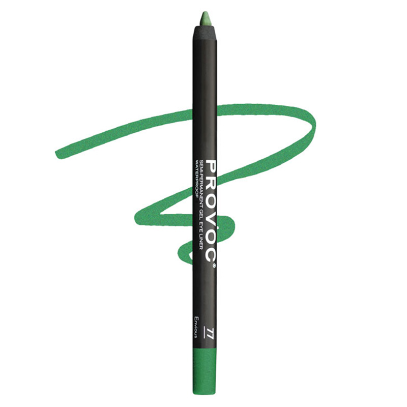 green gel eyeliner